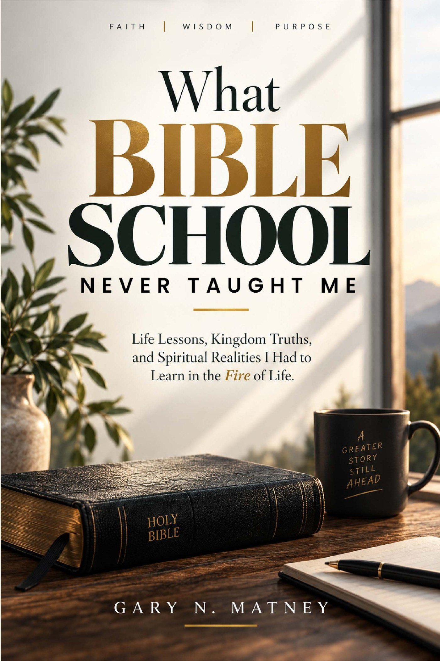 Front cover of What Bible School Never Taught Me by Gary N. Matney